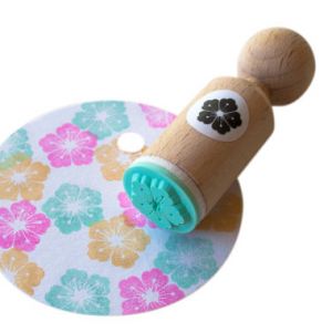 Mini stempel detail bloem Miss Honeybird 1