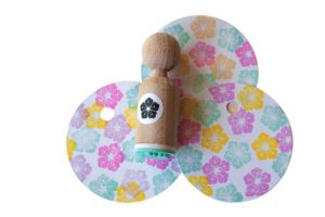 Mini stempel detail bloem Miss Honeybird 2