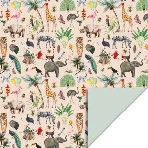 Cadeaupapier jungle (HOP) 3