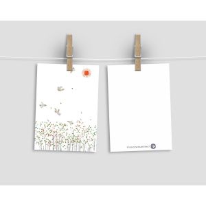Kaart Spring is in the air, Studiozwaanstraat 2