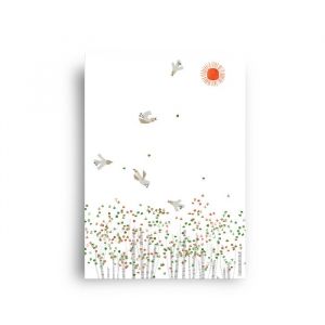 Kaart Spring is in the air, Studiozwaanstraat 1