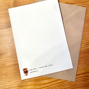 Kaart de schrijfster, Esther Bennink 2