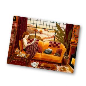 Kaart de schrijfster, Esther Bennink 1