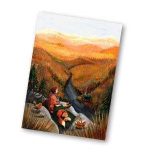 Kaart herfstpicknick, Esther Bennink 1