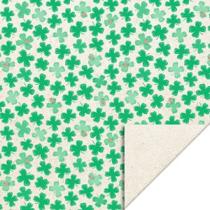 Cadeaupapier klavertje 4 (HOP) 2
