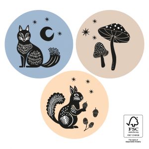 Stickers nature animals (HOP) 2