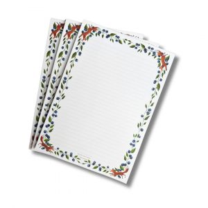 A4 notitieblok bessendroom, Esther Bennink 2