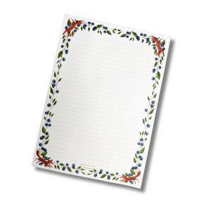 A4 notitieblok bessendroom, Esther Bennink 4