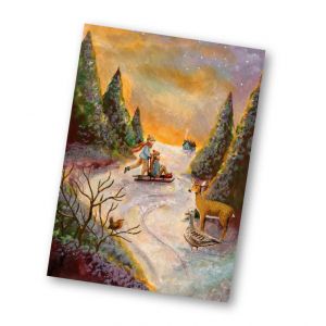 Kaart sleeën, Esther Bennink 1