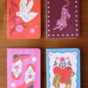 Mini Soft Cover Notebook Blanco Bird, ATLITW 4