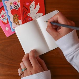 Mini Soft Cover Notebook Blanco Western Boots, ATLITW 4