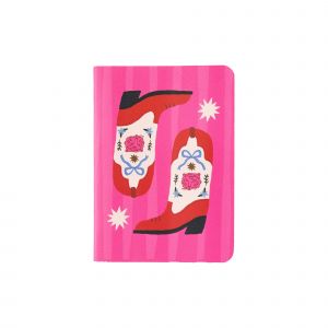 Mini Soft Cover Notebook Blanco Western Boots, ATLITW 2