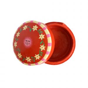 Doosje rood bloem en zon, ATLITW 3