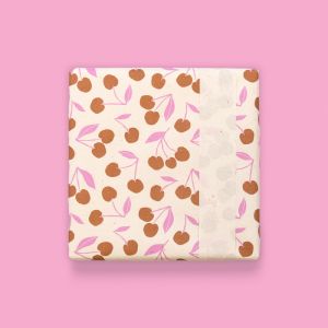 Cadeaupapier kersjes (HOP) 1