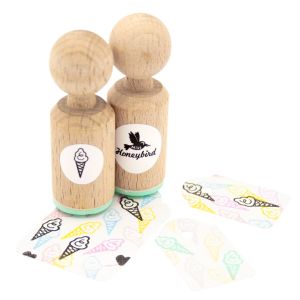 Ministempel ijshoorntje of soft ijsje, Miss Honeybird 3