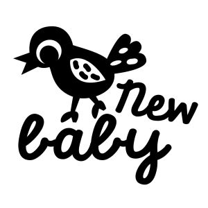 Ministempel new baby, Miss Honeybird 2