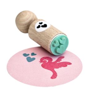 Ministempel 3 hartjes, Miss Honeybird 3