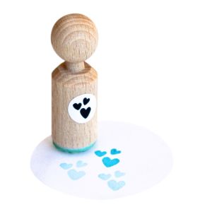 Ministempel 3 hartjes, Miss Honeybird 4