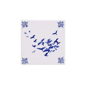 Tegel vogels, Heijnen Delfts Blauw