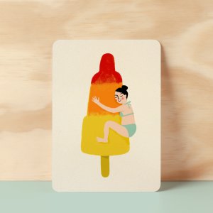 Kaart Keep it cool, Illu-ster