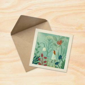 Dubbele kaart magic garden, Illu-ster 2