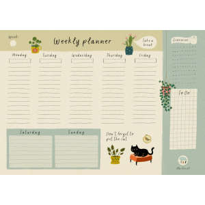 A4 weekplanner, Illu-ster 5