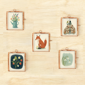 Mini schilderijtje bloemen, Illu-ster 2