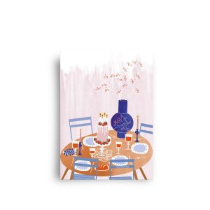 Kaart taartje eten, Studiozwaanstraat 1
