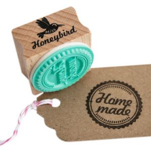Stempel "Home made", Miss Honeybird 1