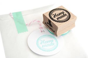 Stempel "Home made", Miss Honeybird 2