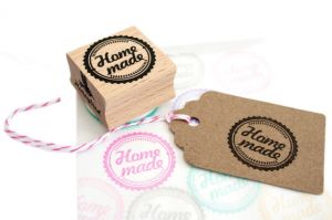 Stempel "Home made", Miss Honeybird 3