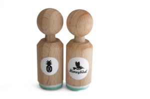 Mini stempel ananas, Miss Honeybird 3