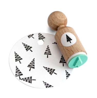 Mini stempel boom (zigzag) Miss Honeybird