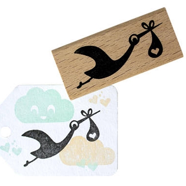 Ooievaar stempel, Miss Honeybird