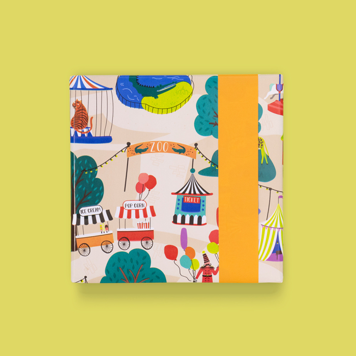 Cadeaupapier circus (HOP)