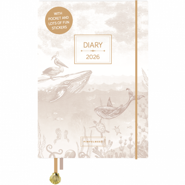 Pimpelmees agenda 2026 (rose)
