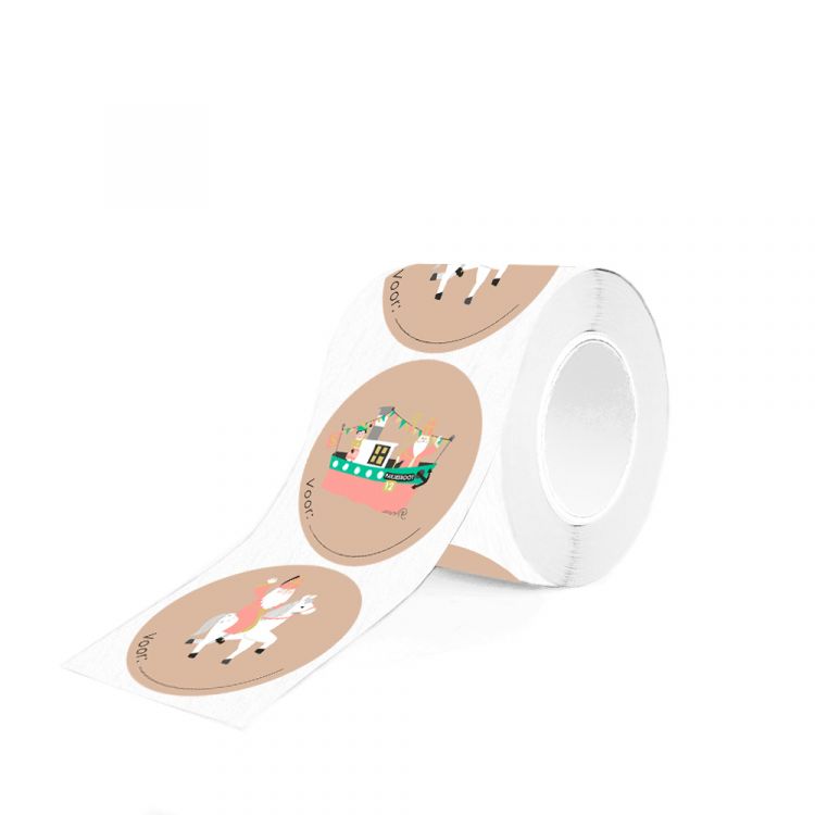 Sint naamstickers (HOP)