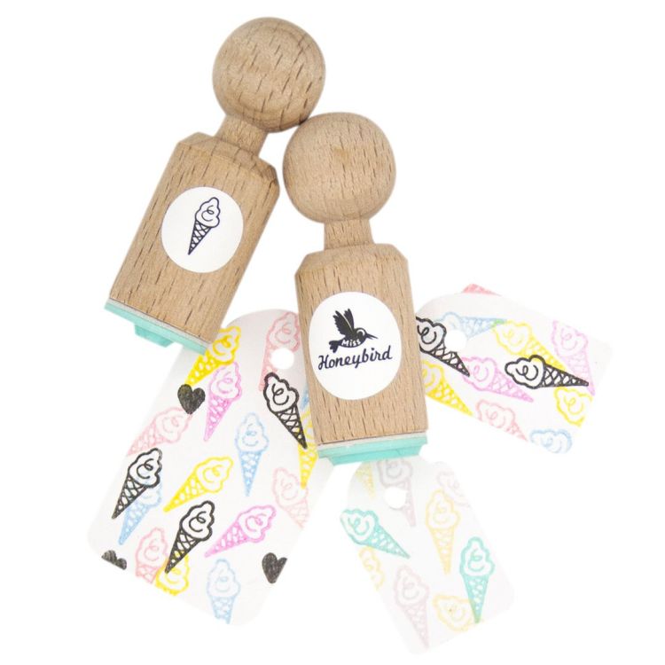 Ministempel ijshoorntje of soft ijsje, Miss Honeybird