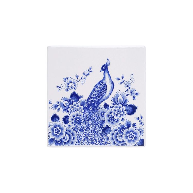 Tegel pauw, Heijnen Delfts Blauw