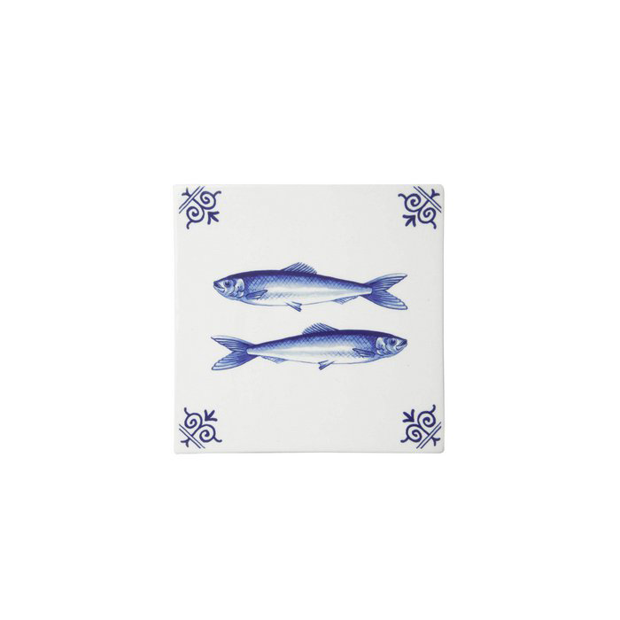 Tegel vissen, Heijnen Delfts Blauw