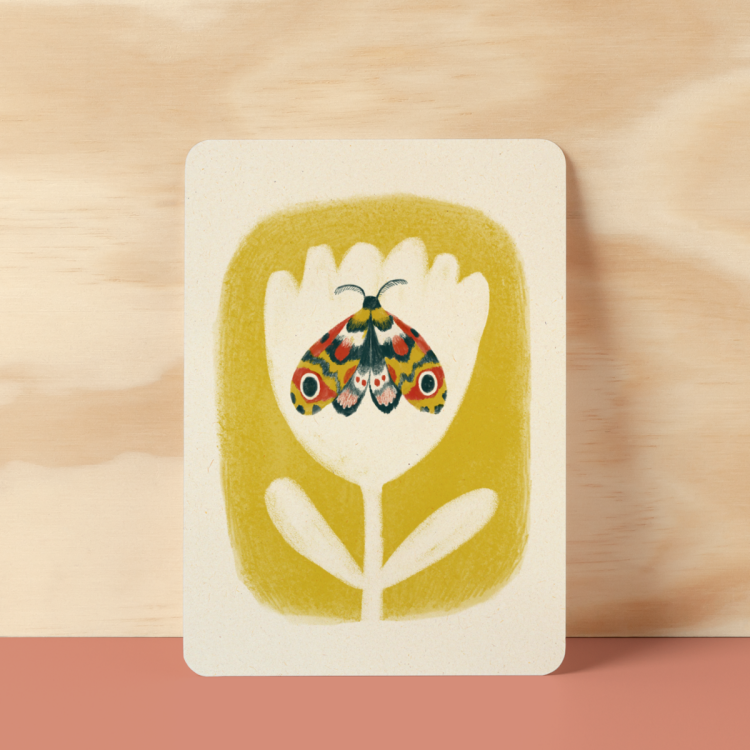 Kaart le papillon céleste, Illu-ster