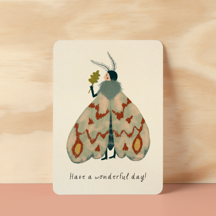 Kaart wonderful day, Illu-ster