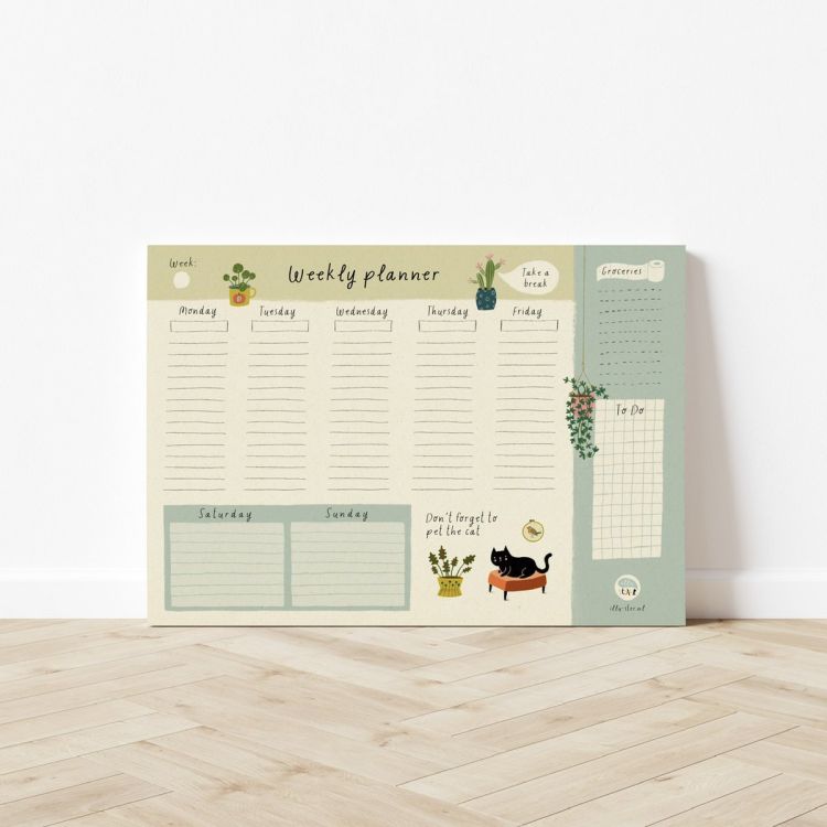 A4 weekplanner, Illu-ster