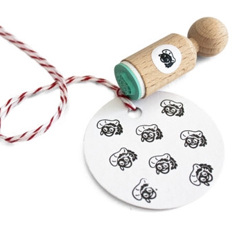 Mini stempel Pietje, Miss Honeybird